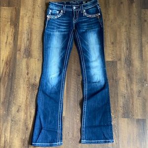 Miss Me Signature Boot Cut Jeans Size 26